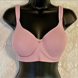 NWT Breezies Underwire Comfort Strap Lavender Bra 38C